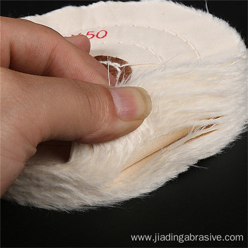 high efficiency polishing wheels buffing cotton 8*60 layers